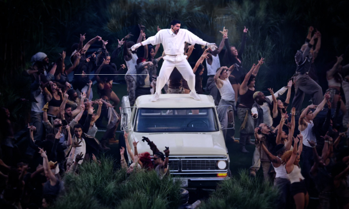 Bad Bunny at Super Bowl LX